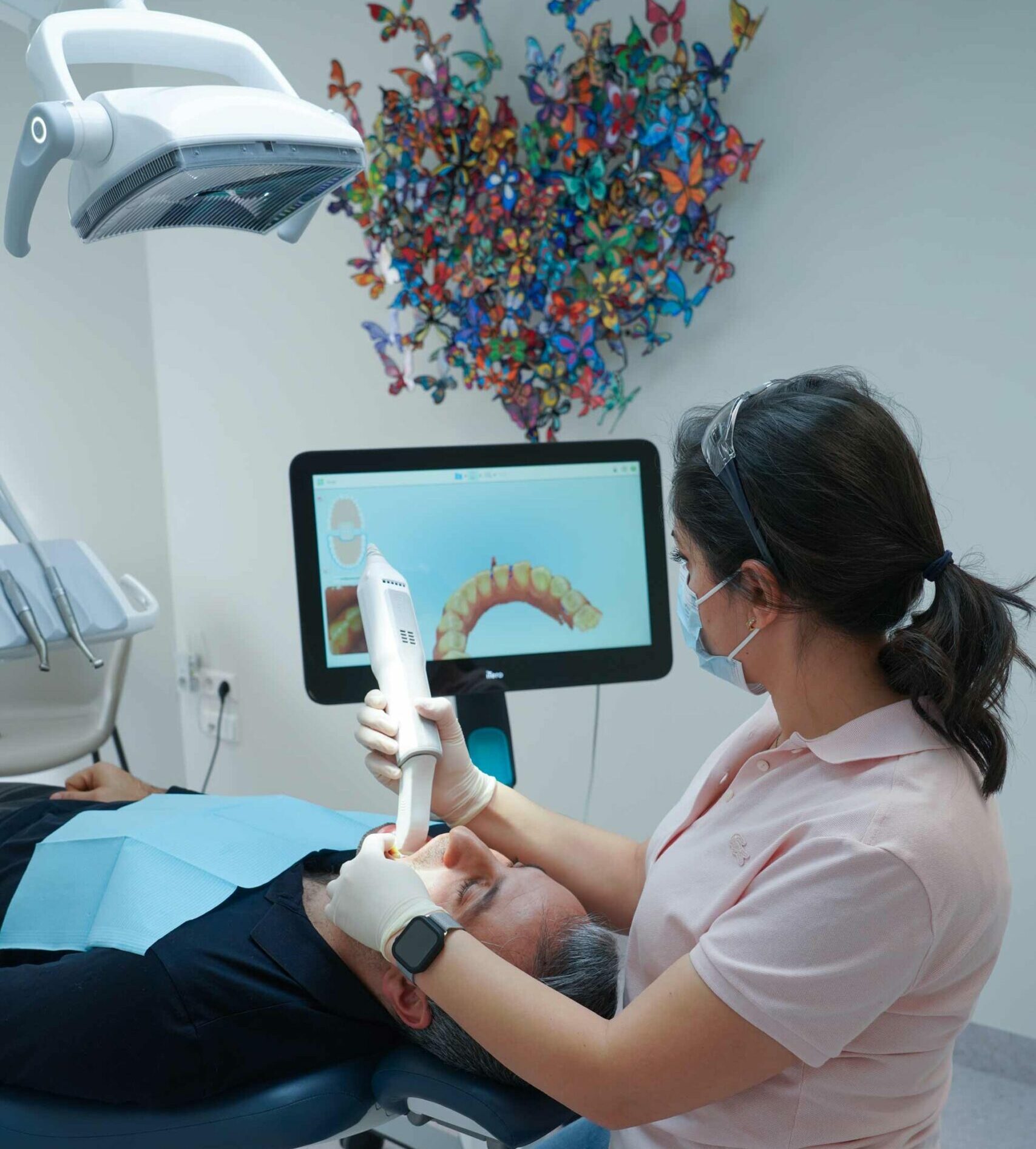Empreintes numériques orthodontie Dr Israa Hariri